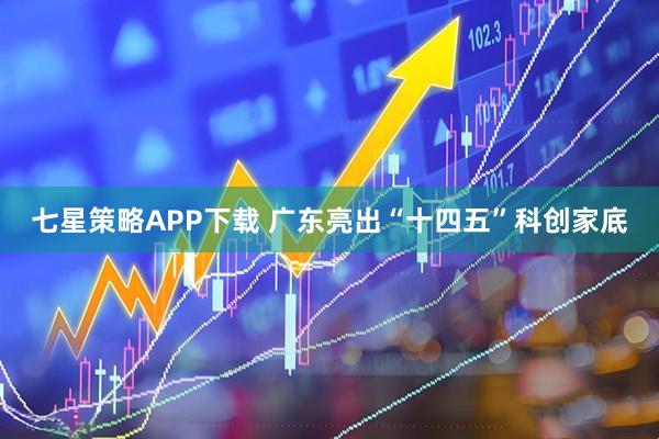 七星策略APP下载 广东亮出“十四五”科创家底