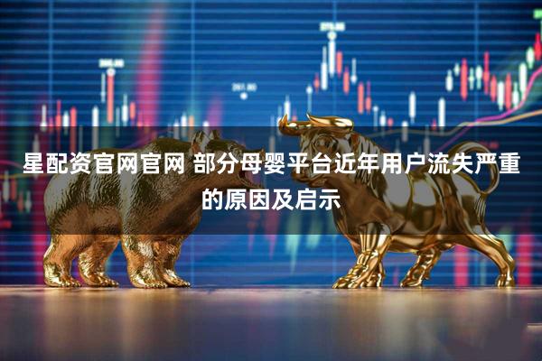 星配资官网官网 部分母婴平台近年用户流失严重的原因及启示