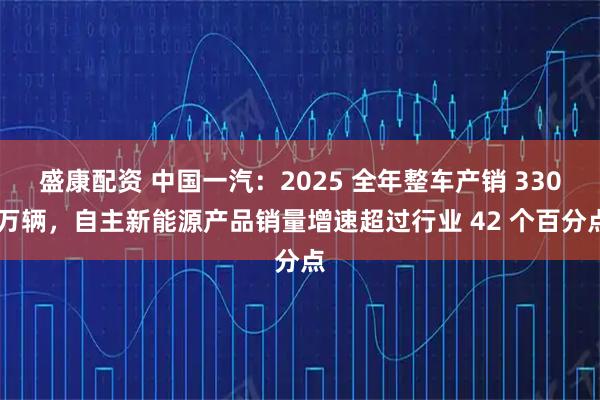 盛康配资 中国一汽：2025 全年整车产销 330 万辆，自主新能源产品销量增速超过行业 42 个百分点